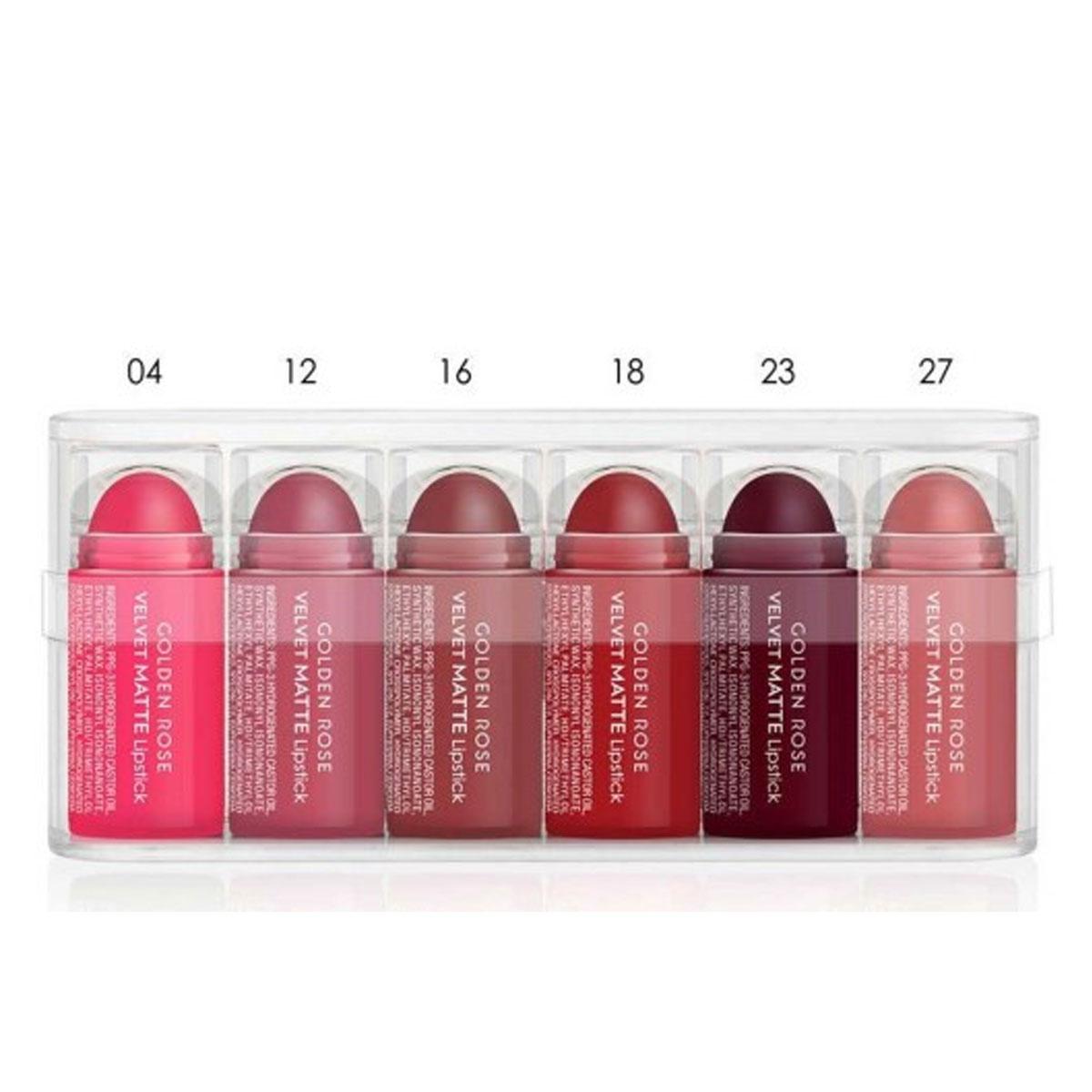رژ مینی 6 عددی - mini lipstick