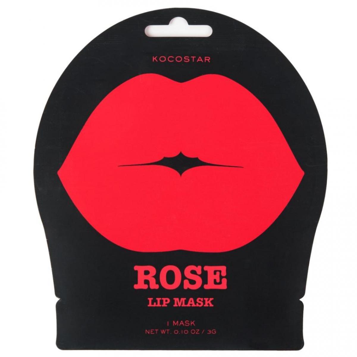 ماسک لب  - rose lip mask