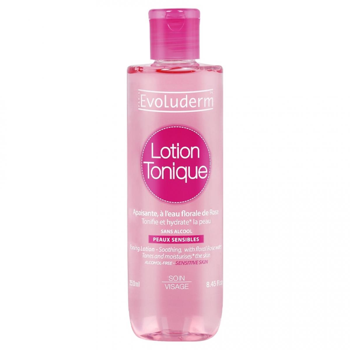 تونر حاوی عصاره رز واتر - lotion toner with rose water