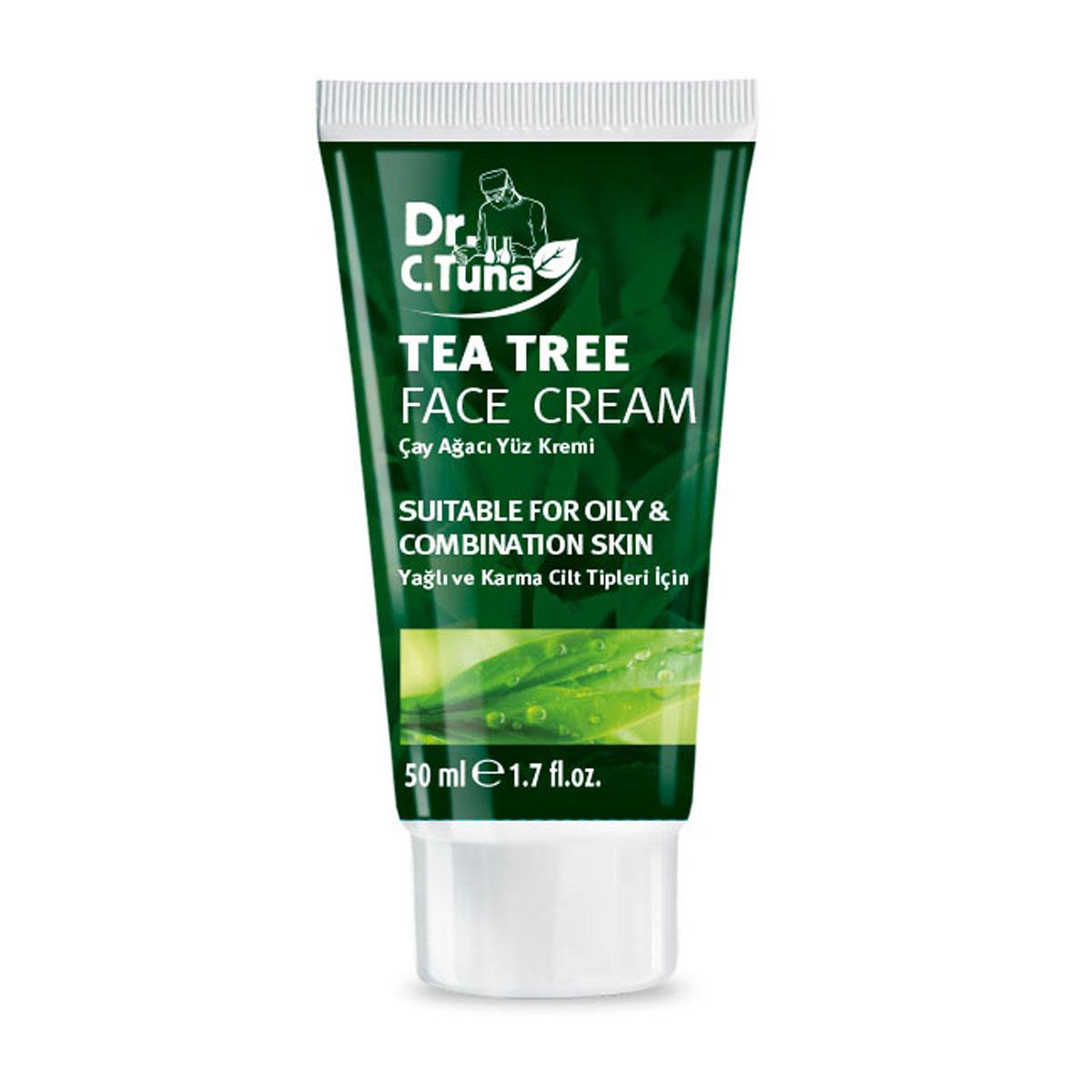 آبرسان و مرطوب کننده تی تری - Dr C.tuna Tea Tree face cream