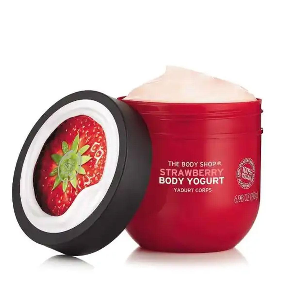 ماست بدن توت فرنگی -  Strawberry Body Yogurt