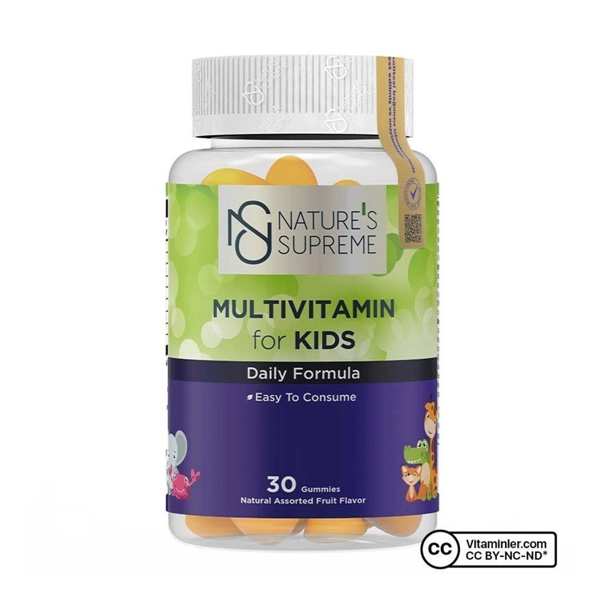 پاستیل مولتی ویتامین کودکان - Gummies Multivitamin for Kids