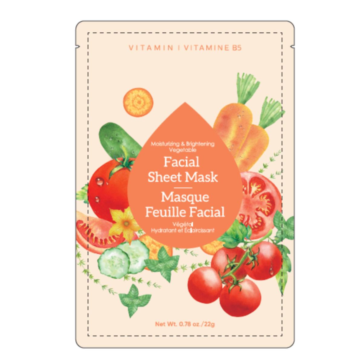 سالاد ماسک ورقه ای  - Salad facial sheet mask